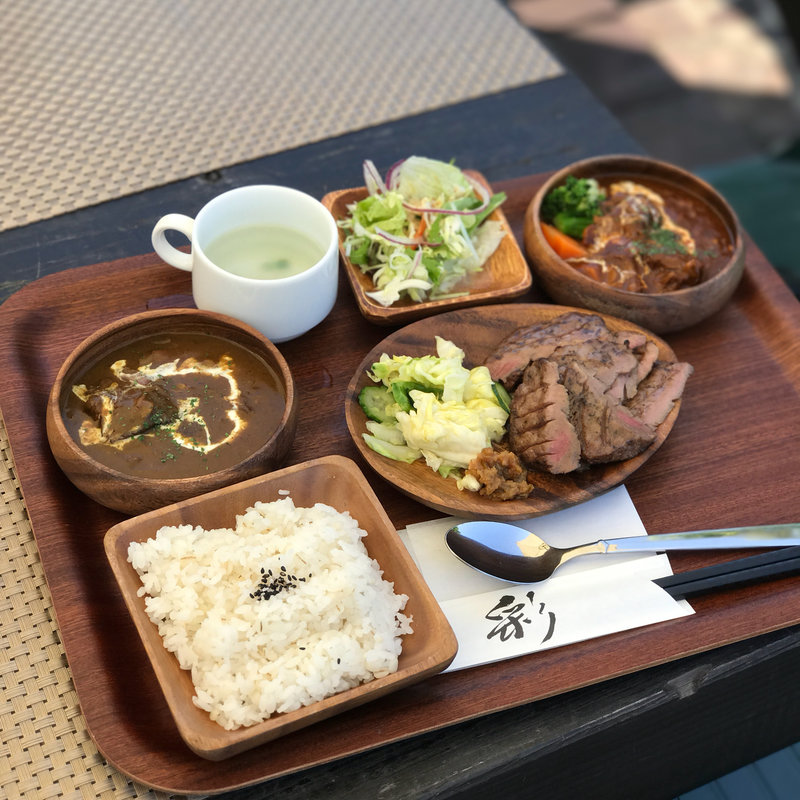 熟成牛タン厚焼き(ペレニアルロックガーデン春子谷地 cafe ミルクの里 )
