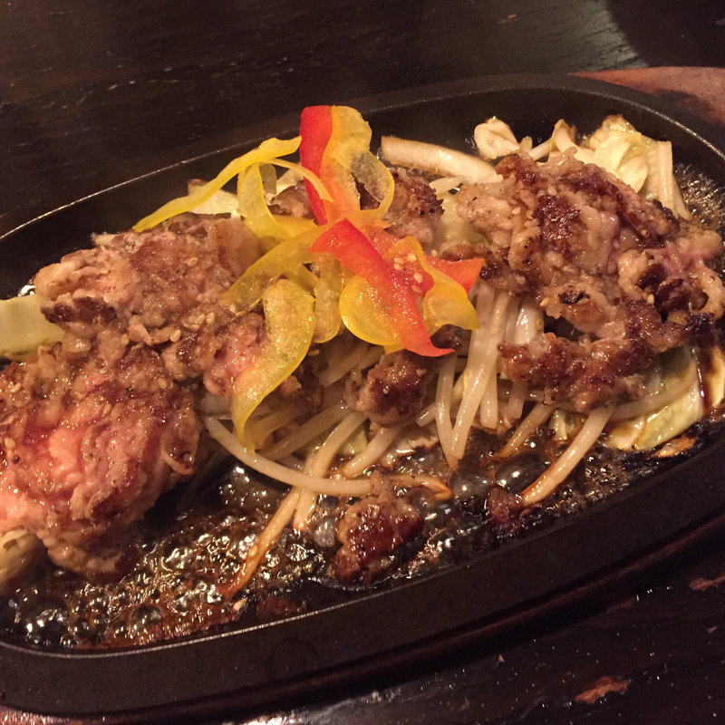 鉄板じゅうじゅう焼(牛庵(ギュウアン) 銀座店)