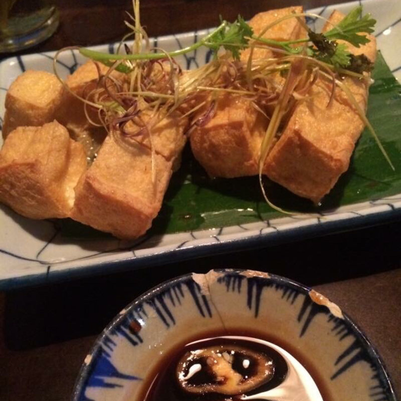 揚げ豆腐にレモングラスのみじん切り(Secret Garden)