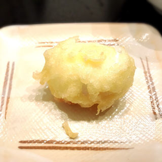 半熟卵天ぷら(おにやんま )