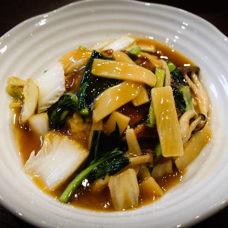 排骨烩飯(パーコーホイハン)(侑久上海 渡辺通店)