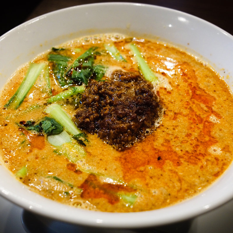 担々麺(侑久上海 渡辺通店)