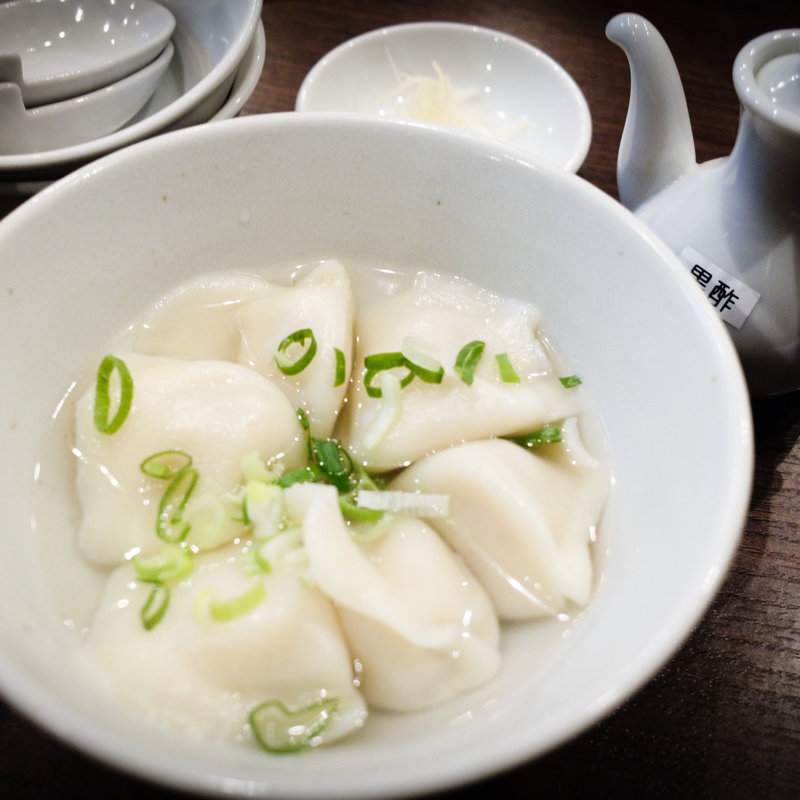 水餃子(6ケ)(侑久上海 渡辺通店)