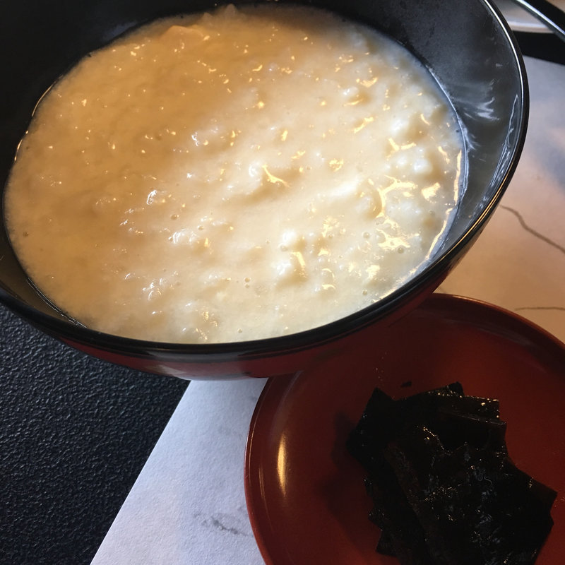 ゆば粥(二条城 香雲亭)