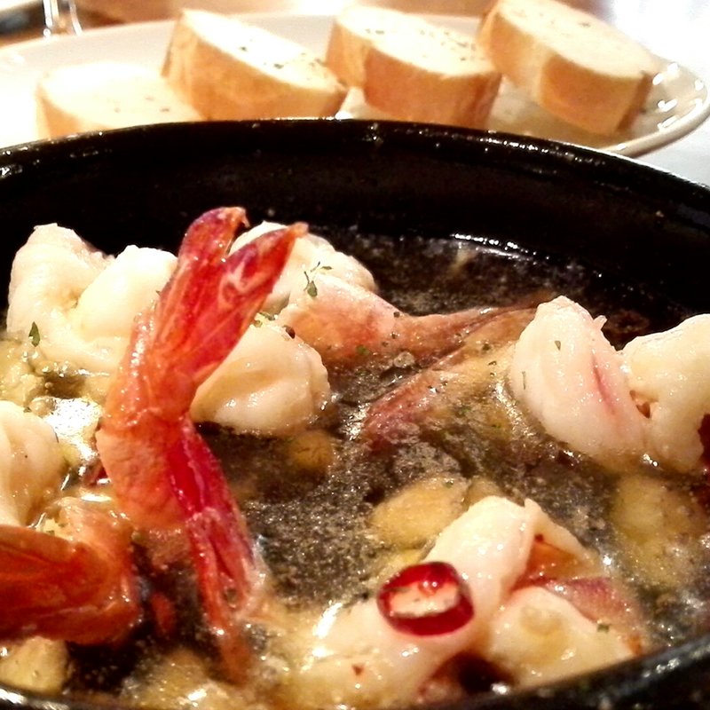 海老のアヒージョ(ココロキッチン )