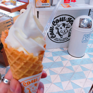 Cow Cow Ice ミックス(ミルク&チーズ)(東京ミルクチーズ工場 ルミネ新宿店)