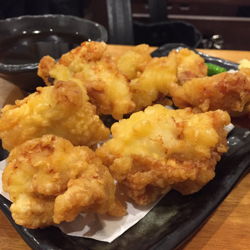 鳥の天ぷら(よね田)