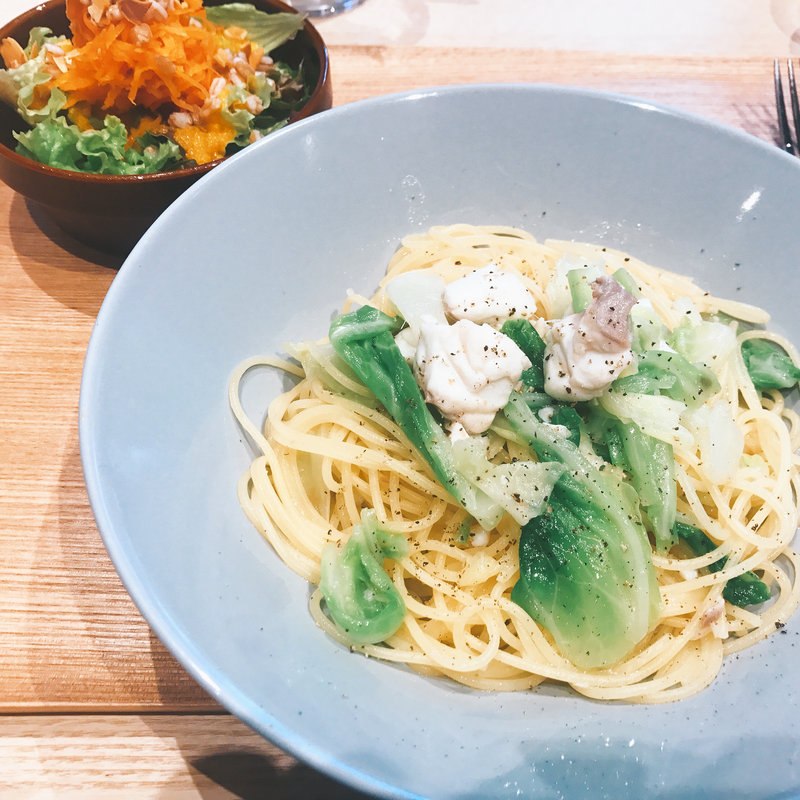 鯛とキャベツのパスタ 副菜付き(Are)