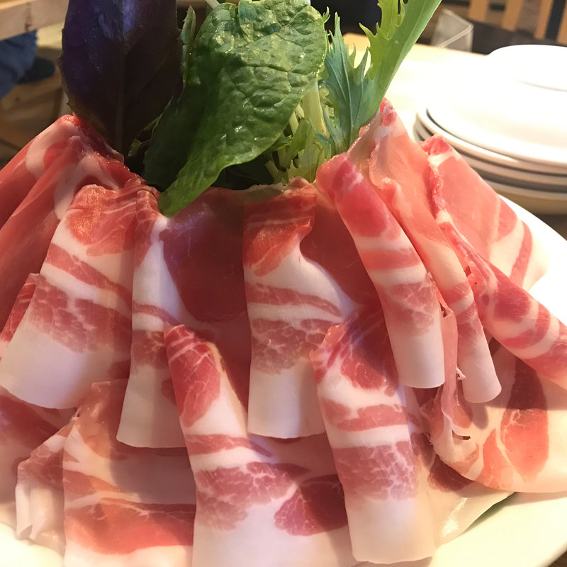 今帰仁アグー本ロースしゃぶしゃぶ(長堂屋 )