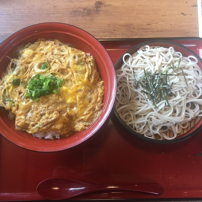 うな玉丼セット(信州そば 信濃路 鳴神店 （しなのじ）)