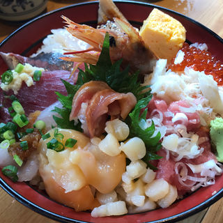 プラチナ丼(すし 海幸)