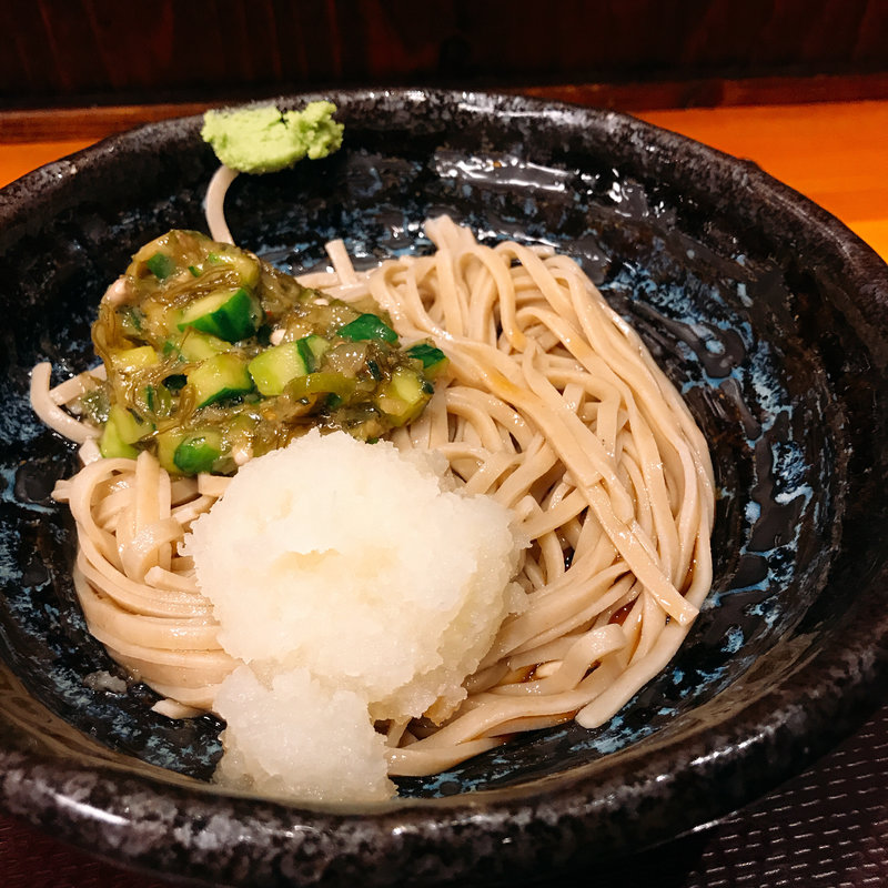 山形だしおろし蕎麦(十割蕎麦嵯峨谷 渋谷東急本店前店)