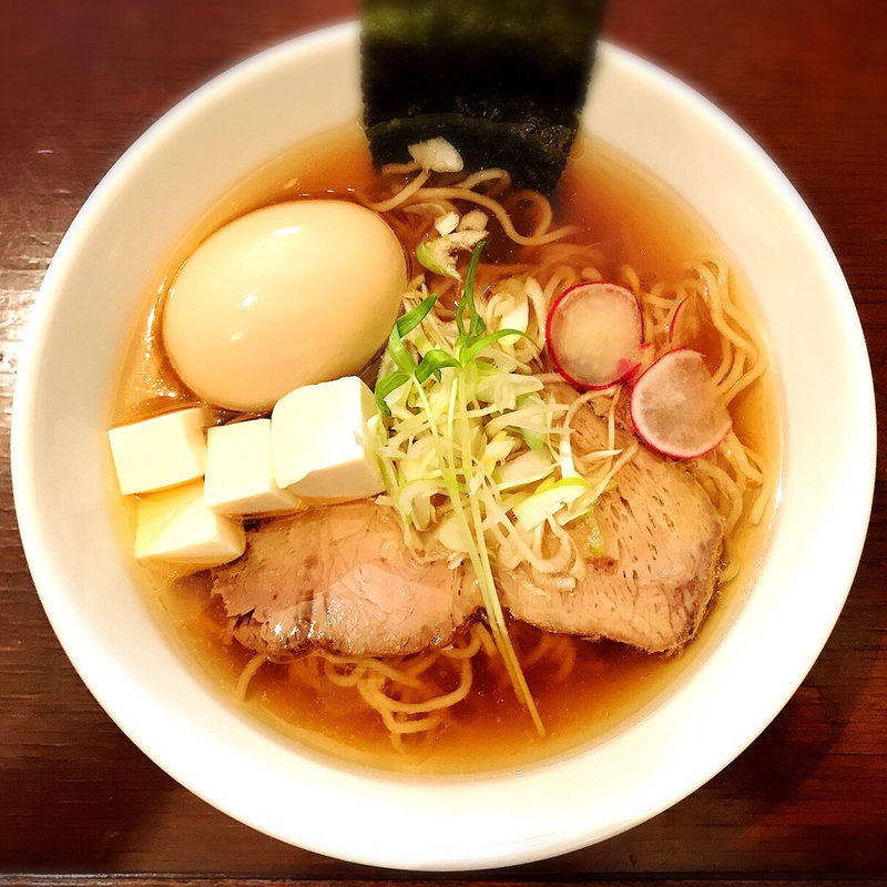 玉子入りあっさり飯野(ラーメン酒場 晴江戸（パレード）)