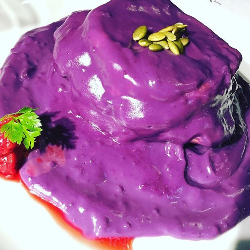 ウベパンケーキ(カフェレストランY's 大須本店)