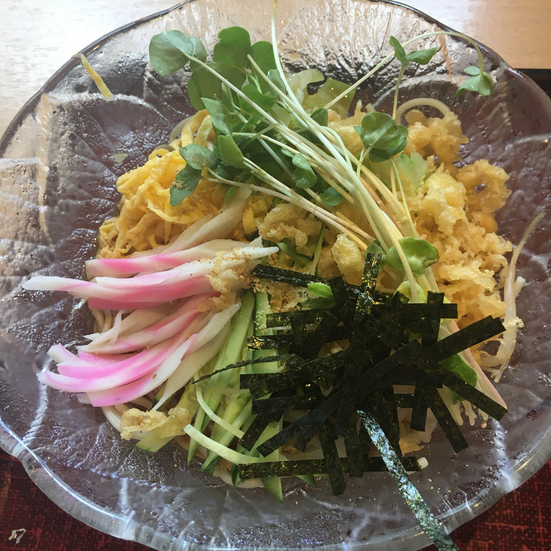 冷したぬき（夏季）(有楽庵 （ゆうらくあん）)