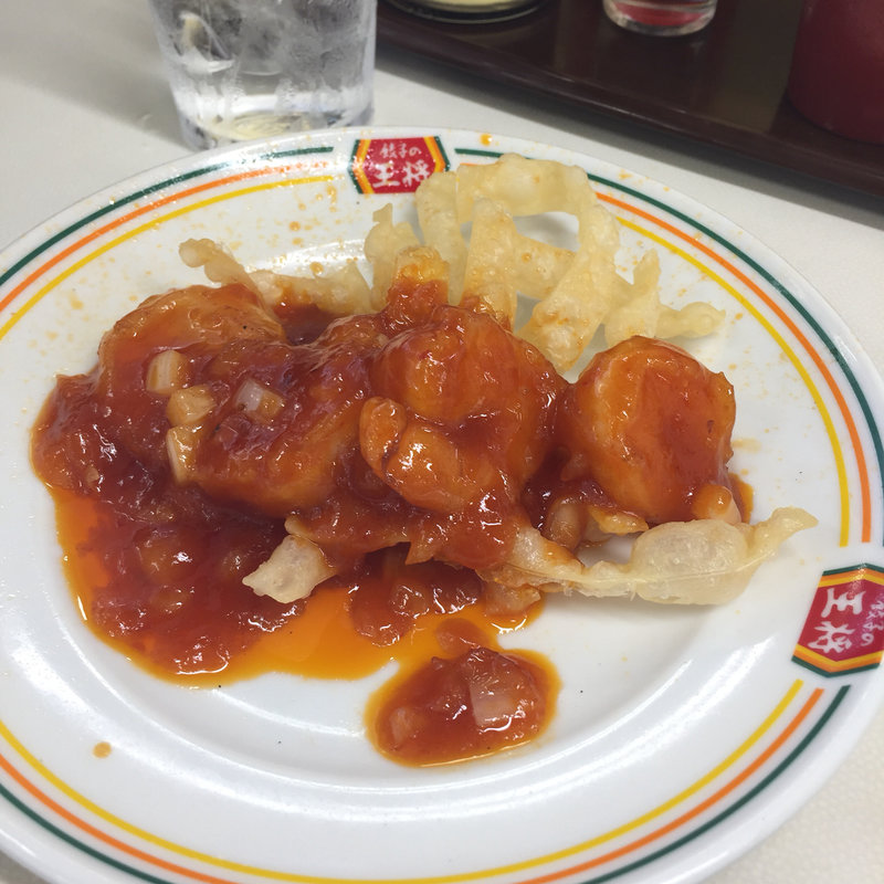 ジャストサイズ エビチリ(餃子の王将 阪南箱作店)