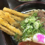 肉＆ゴボ天(資さんうどん 諸岡店)