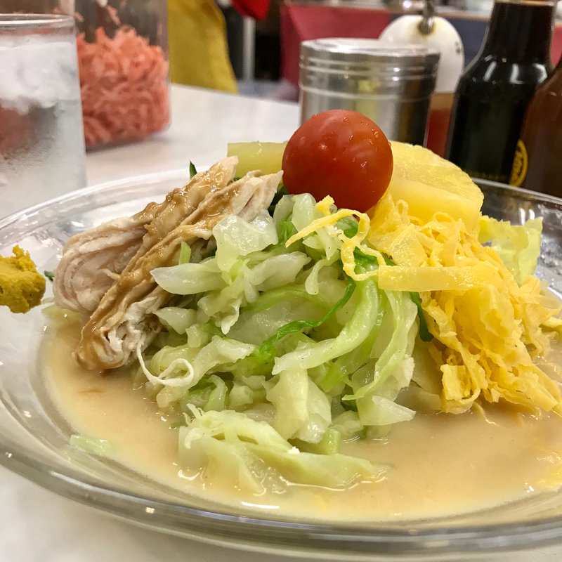 冷し中華(名代ラーメン亭 博多駅地下街店)