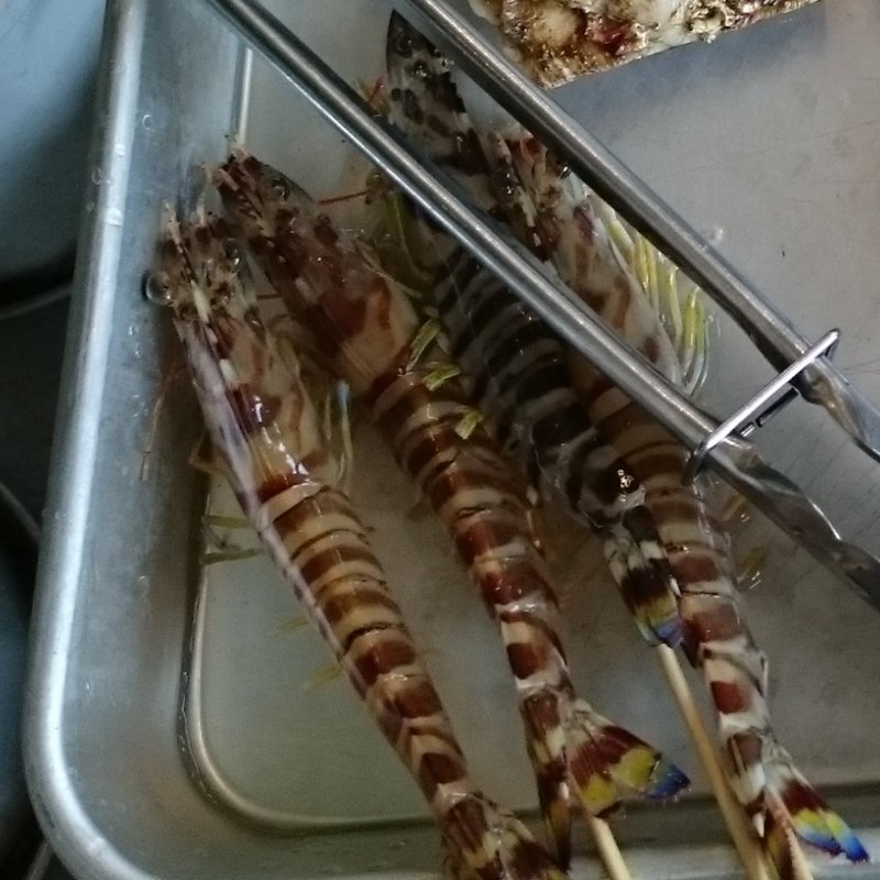 活き車エビ串焼き（4尾）(活き活き亭 金田店 )