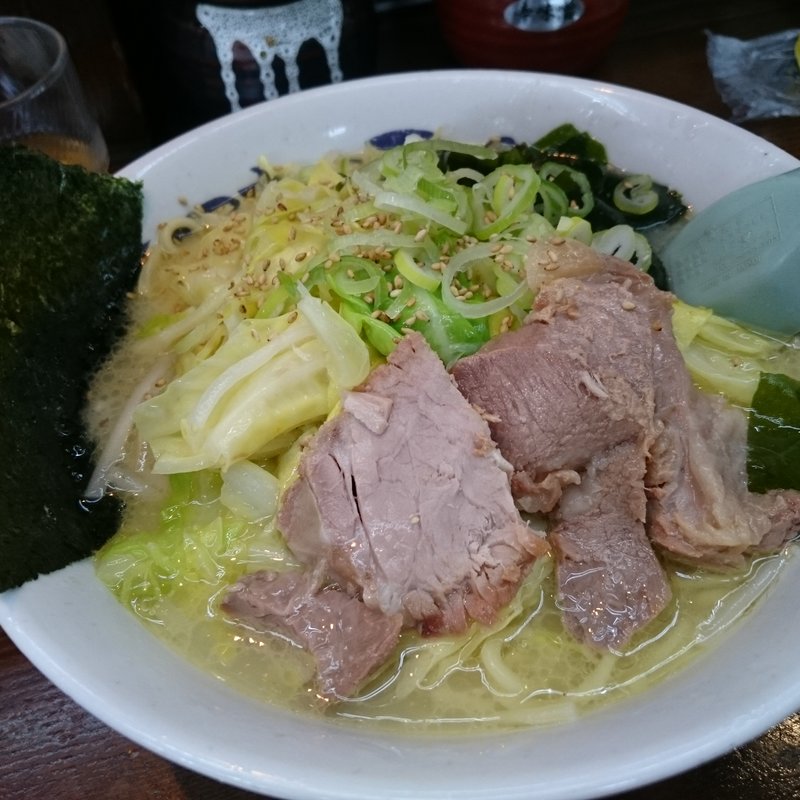 キャベツらーめん ＋ 塩(さつまっこ 平和島店)