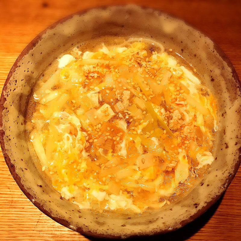 黄ニラかき玉うどん(高太郎 （こうたろう）)