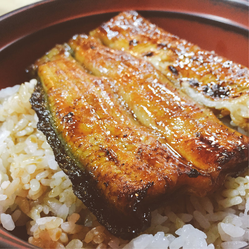 うな丼(ランチ)(ふじもと とんかつ店)