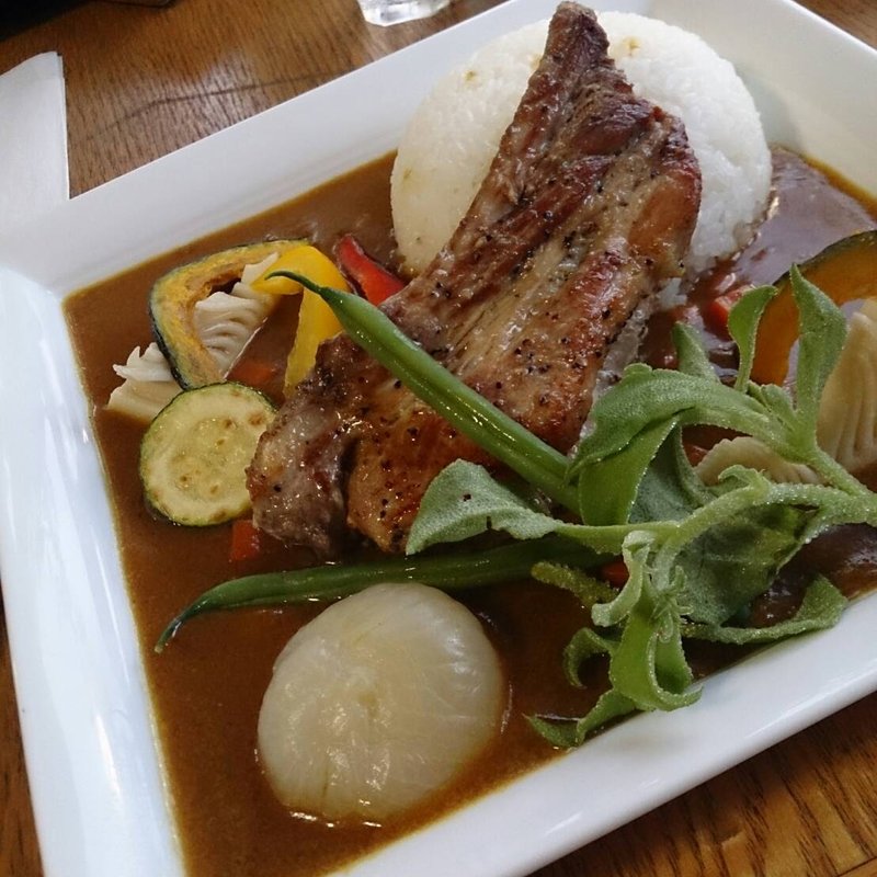 山賊カレー(農村食堂　里のカフェ)