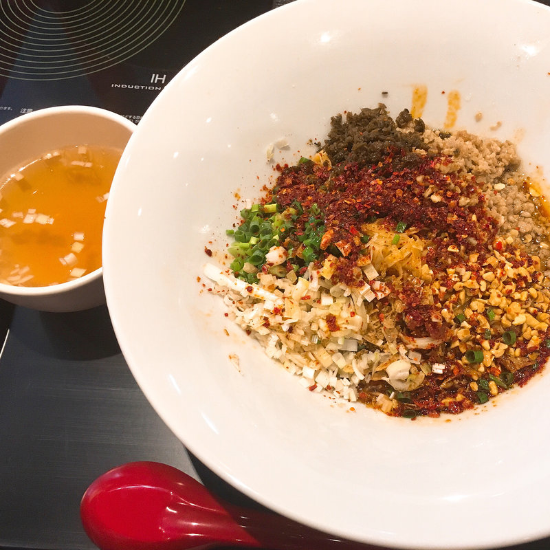 ピリ辛和え麺(重慶式 濃厚ゴマだれベース)(ファイヤーホール4000 五反田店)