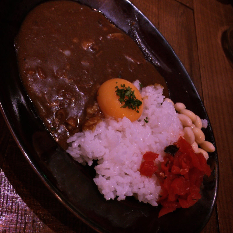〆の辛いカレー(SAKE トト)