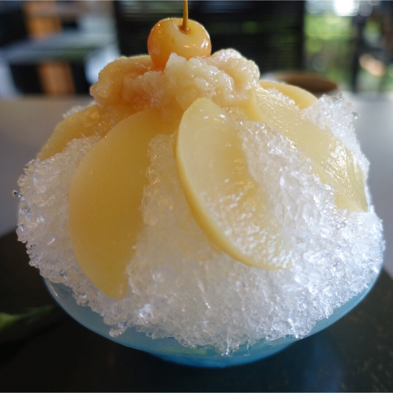 氷モモ(茶房 雲母)