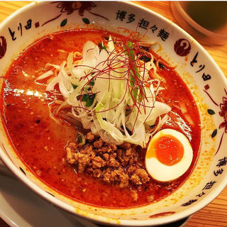 博多特製担々麺(博多担々麺 とり田 福岡パルコ店)