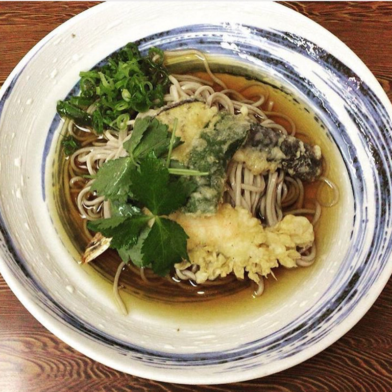 天ぷらそば(寺町更科 )