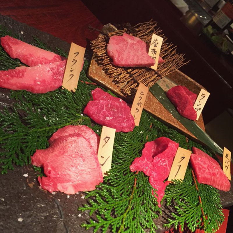 本日の吟味黒牛盛合せ(黒牛屋 （クロウシヤ）)