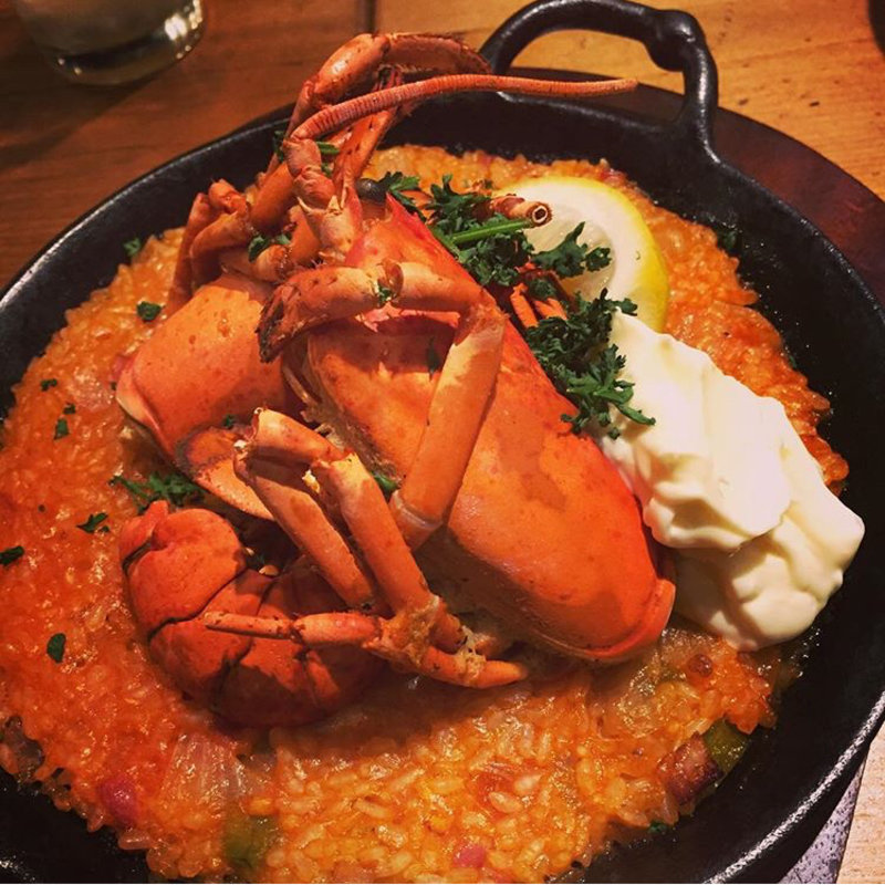 オマール海老のパエリア(渋谷道玄坂ドラエモン （DRAEMON）)