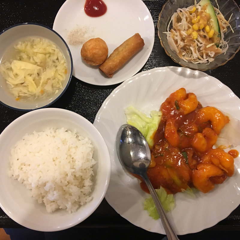 日替わりランチ エビチリ(川菜)