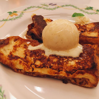 フレンチトーストアイスセット(五感 北浜本館 （GOKAN ゴカン）)