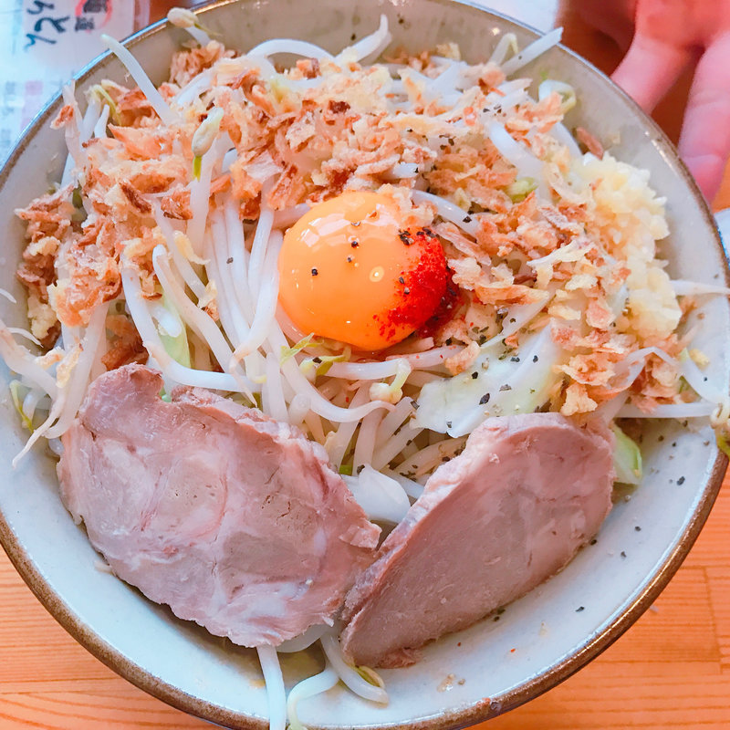 汁なしG麺(麺道 くろとん )