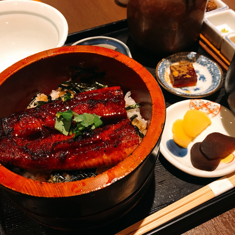 うなぎ蒲焼おひつ膳(おひつ膳 田んぼ 表参道 （おひつぜん たんぼ）)