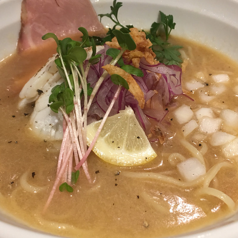 鯛の白湯冷やしラーメン(麺のようじ 海（SEA）)