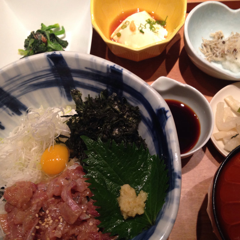 鯵のたたき丼(和食・酒 えん 新横浜店)