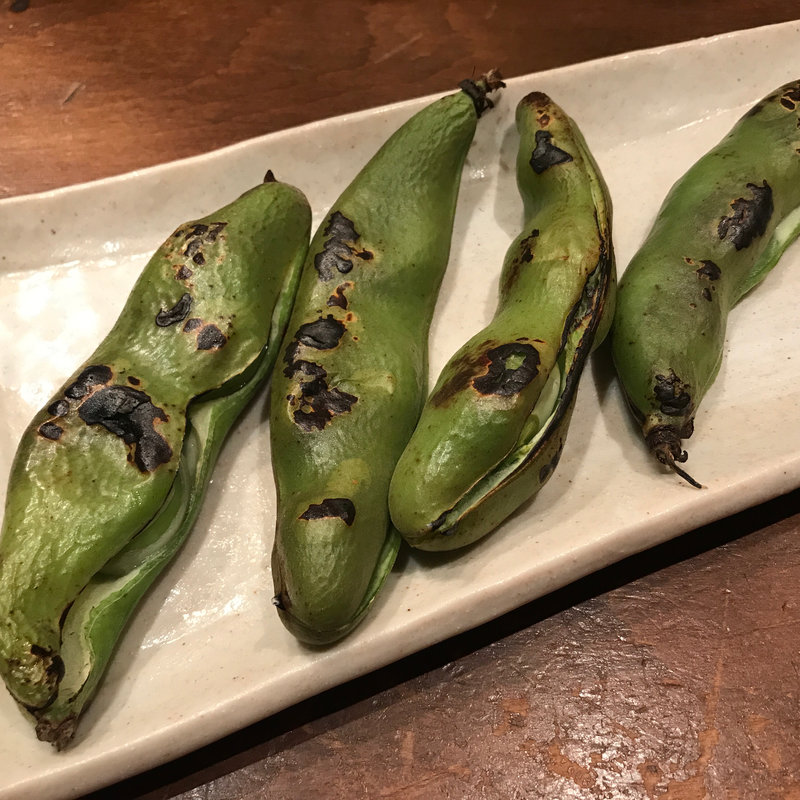 焼きそらまめ(魚米 新宿店)