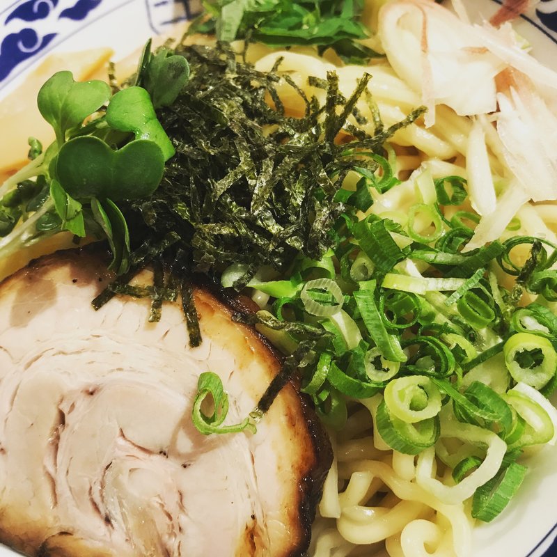 油ソバ20号ハーフチャーハンセット(らーめん亀王 阪急東通り店)