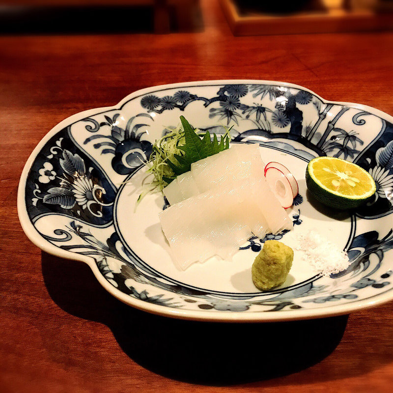 白烏賊刺身(東山KAN)