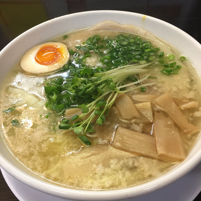 しおワンタン麺(ラーメン あさひ)