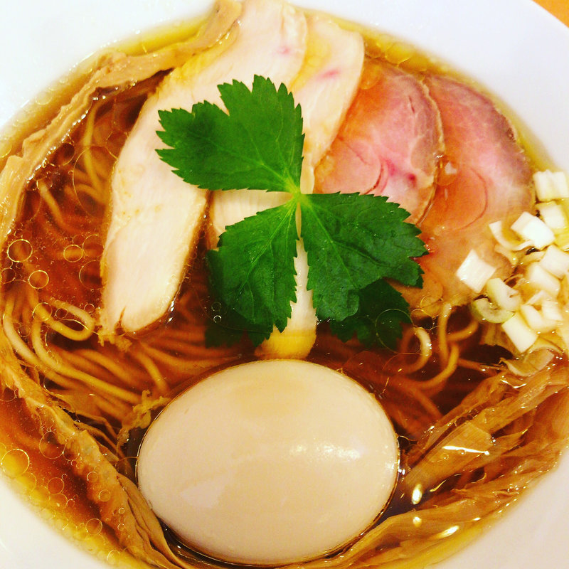 特製地鶏そば(はや川)