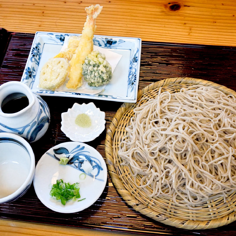 天ぷらもりそば(祖谷の庄 （いやのしょう）)