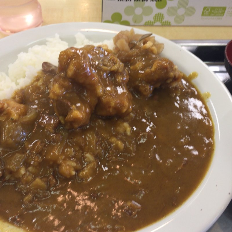 から揚げカレー(トラックターミナル食堂 )