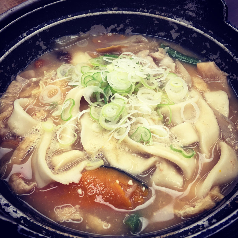 紅富士ほうとう(山中温泉紅富士の湯 （大食堂）)