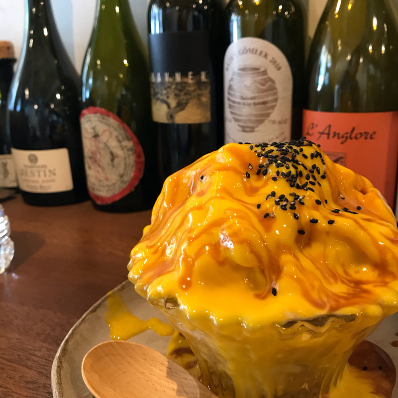 キャラメルパンプキンのかき氷(コルリ )