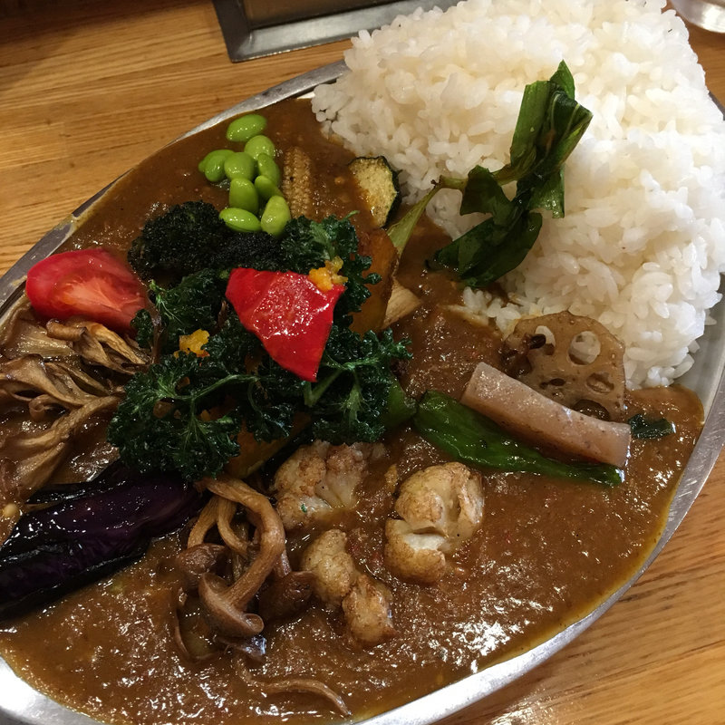 野菜チキン 大盛(カレーの店 プーさん)